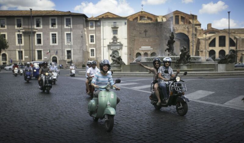 Rome Vespa Half-Day Tour With Private Driver - Participant Details