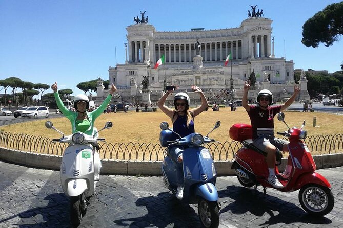 Rome Vespa Primavera 125 Cc Rental - 48 Hours Rental - Meeting Point