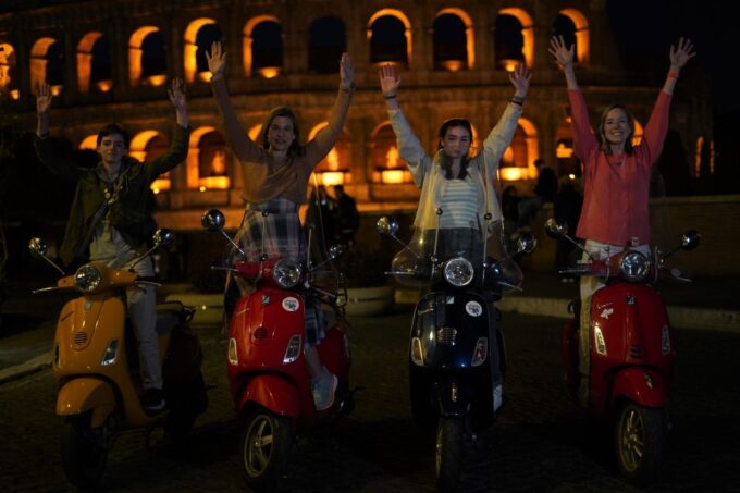 Rome: Vespa Scooter Night Tour With Pro Photographer - Frequently Asked Questions