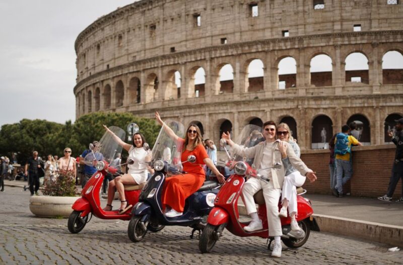 Rome: Vespa Sightseeing Tour With 25 Professional Pictures - Customer Reviews and Ratings