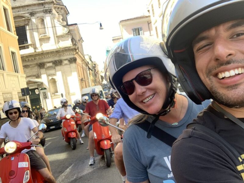 Rome: Vespa Tour With Official Licensed Local Guide - Key Points