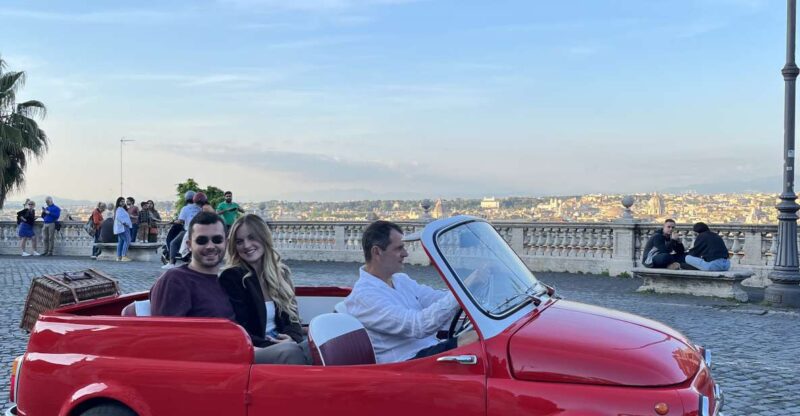 Rome: Vintage Fiat 500 Cabriolet Private City Tour - Experience and Itinerary