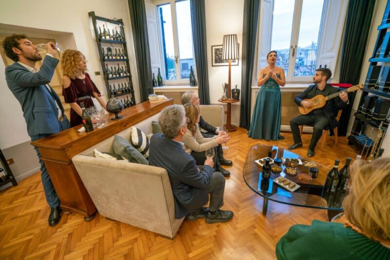 Rome: Wine Tasting and Opera Concert in a Noble Palace - Key Points