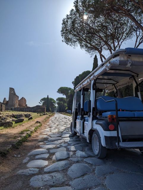 Rome:Appian Way & Catacombs Golf Cart Tour-Official Provider - Key Points