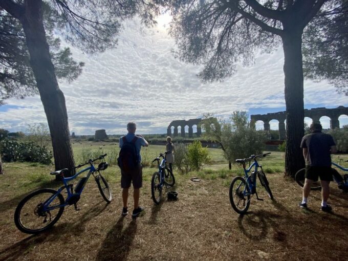 Rome:Appian Way E-Bike Tour With Catacombs, Aqueducts & Food - Local Cuisine Tasting