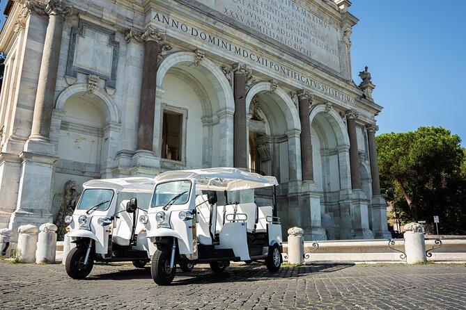 Romes 2 Hour VIP Tuk Tuk Tour With Hotel Pickup - Tour Highlights and Inclusions