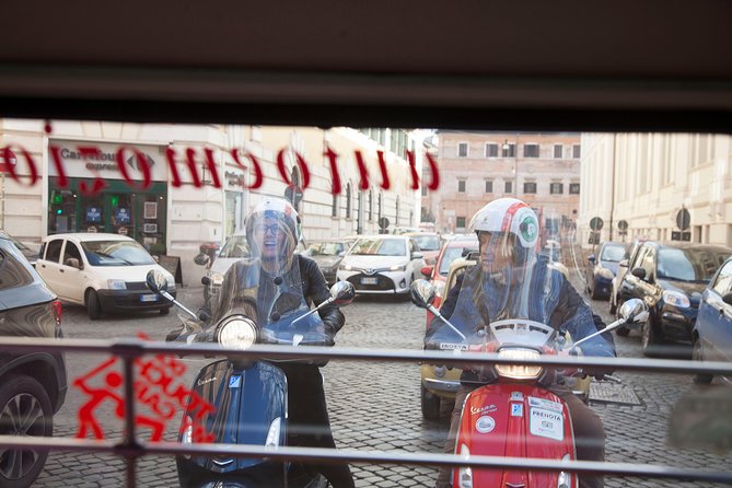 Romes Highlights by Vespa Scooter Private Tour - Trevi Fountain