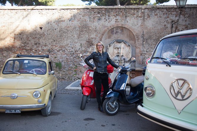 Romes Highlights by Vespa Scooter Private Tour - Pickup Options