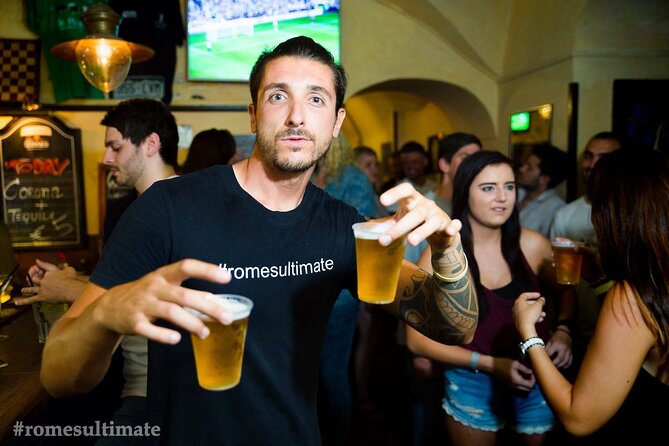 Romes Ultimate Party Aka the Spanish Steps Pub Crawl - Tour Details and Accessibility