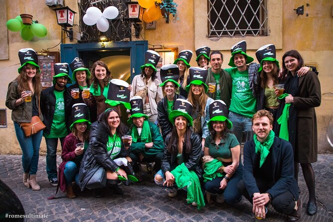 Romes Ultimate Party Aka the Spanish Steps Pub Crawl - Highlights of the Experience
