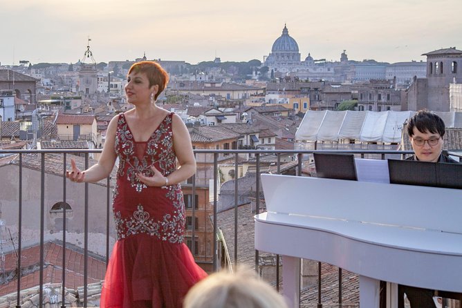 Rooftop Bar Opera Show: The Great Beauty of Rome - Opera Performances Selection