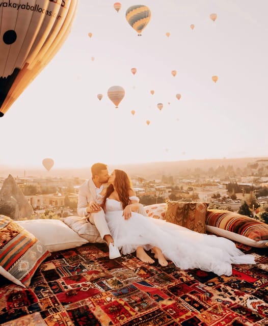 Rooftop Flying Dress Photo Shoot in Cappadocia - Dress and Accessories for the Shoot