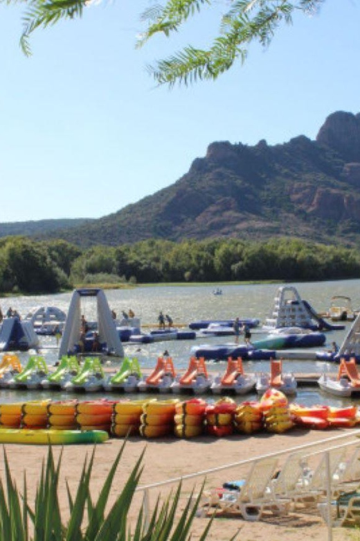 Roquebrune-sur-Argens: Pedalo Rental on Lake Perrin - Idyllic Lake Setting