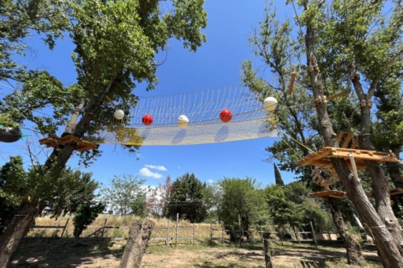 Roquebrune-sur-Argens:Treetop,Giant Zipline & Wall Climbing - Location and Facilities