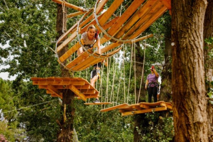 Roquebrune-sur-Argens:Treetop,Giant Zipline & Wall Climbing - Languages Offered