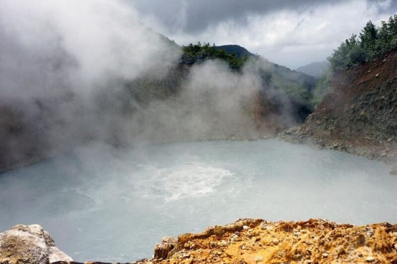 Roseau: Boiling Lake Challenge Hiking Tour With Local Guide - Exploring Titou Gorge
