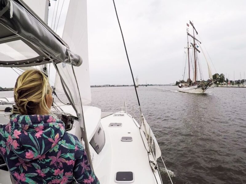 Rostock: Half-Day, Full-Day or Sunset Catamaran Cruise - Key Points