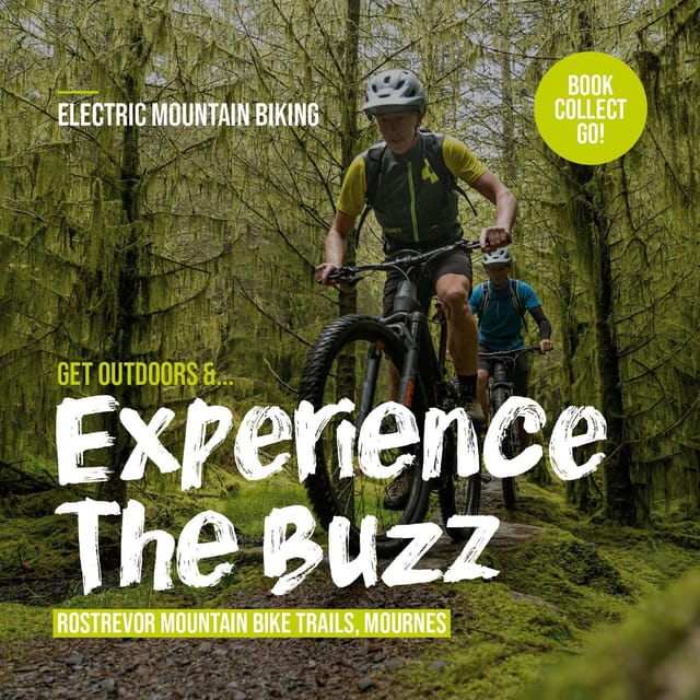 Rostrevor :Electric Mountain Biking Experience - Trails and Terrain