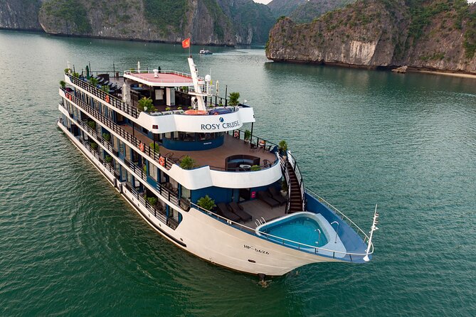 Rosy Cruise The Most Luxury Halong Bay & Lan Ha Bay 2 Day 1 Night - Inclusions and Amenities