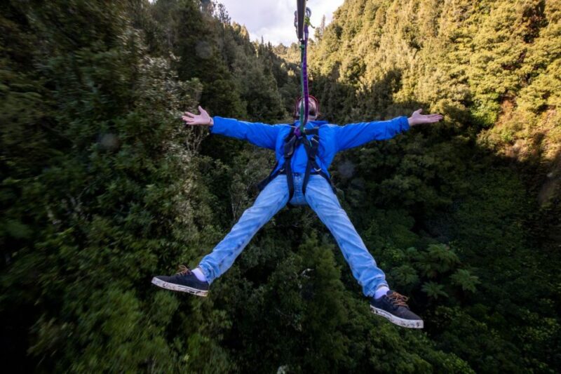 Rotorua: Ultimate Guided Zipline Tour W/ Volcanic Cliff Walk - Booking and Reservation