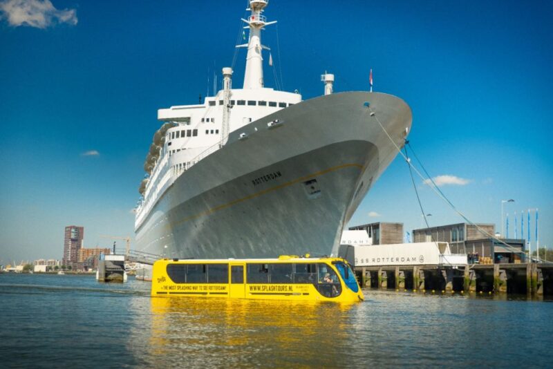 Rotterdam: 1-Hour Sightseeing Splash Tour - Key Points