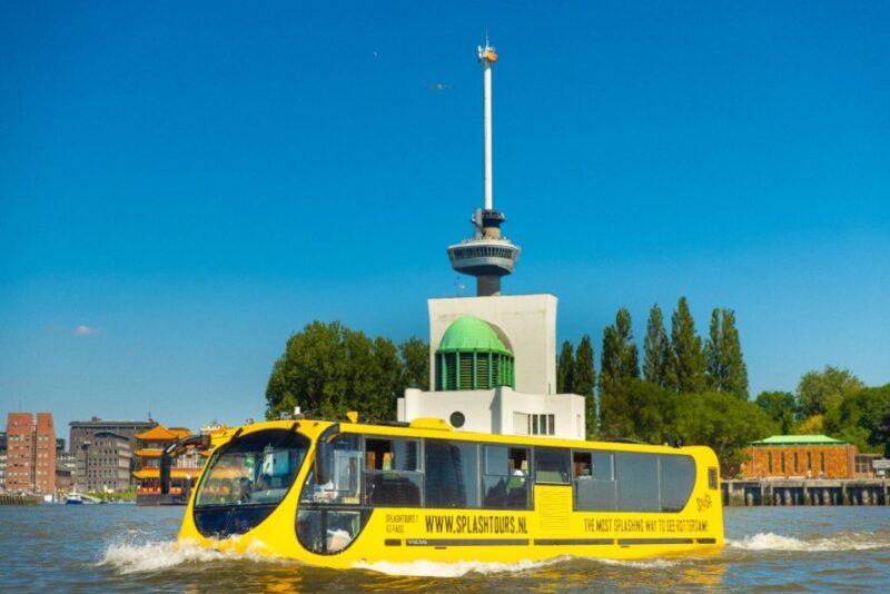 Rotterdam: 1-Hour Sightseeing Splash Tour - Price and Cancellation