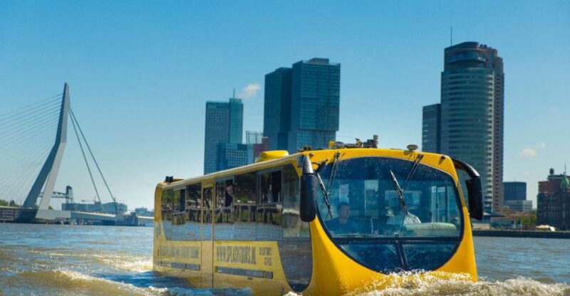 Rotterdam: 1-Hour Sightseeing Splash Tour - Tour Details