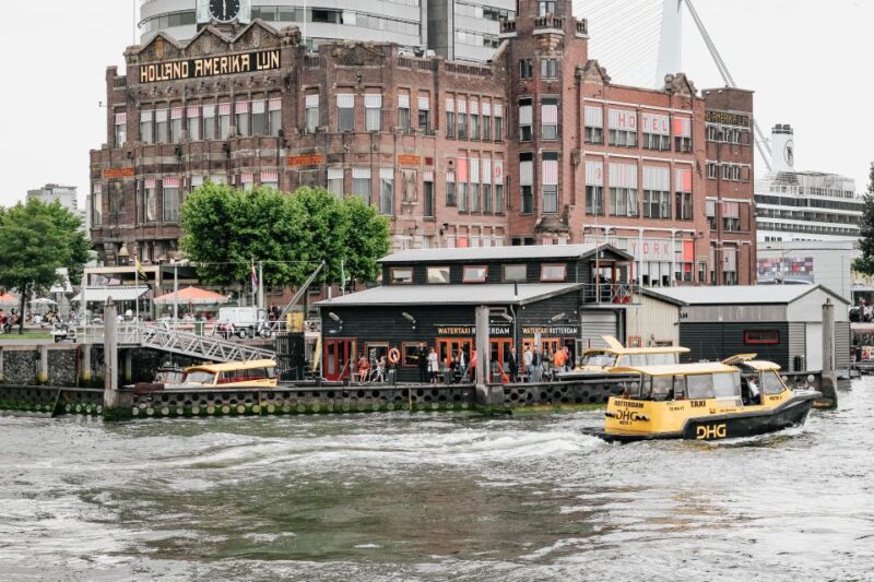 Rotterdam Architecture: Centre and South Bank With Watertaxi - Inclusions and Meeting Point