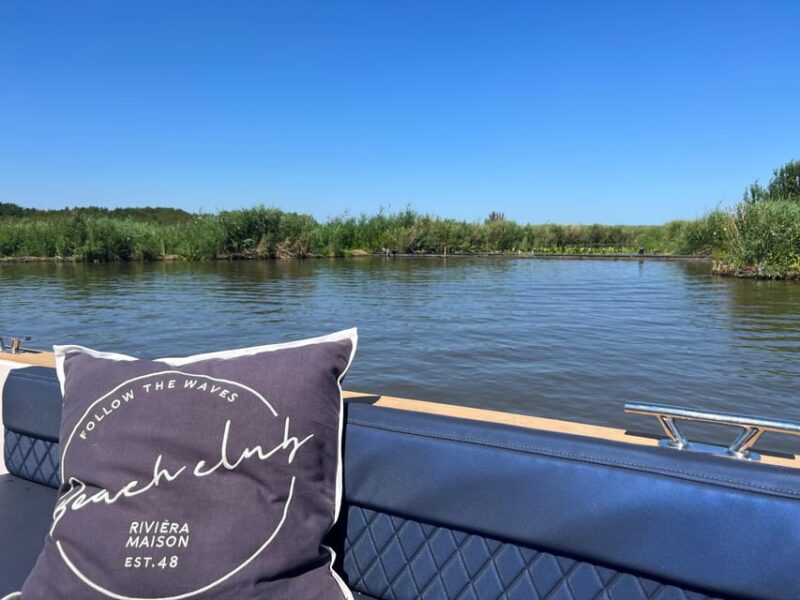 Rotterdam: Green Heart Midden-Delfland: Luxury Boat Tour - Accessibility