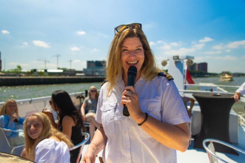 Rotterdam: Harbor Cruise With Live Guide - Cruise Experience