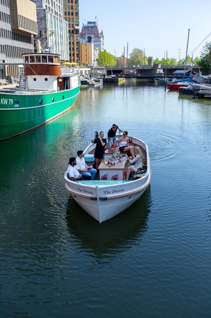 Rotterdam: Maritime District Open Boat Cruise With 1 Drink - Experience and Highlights
