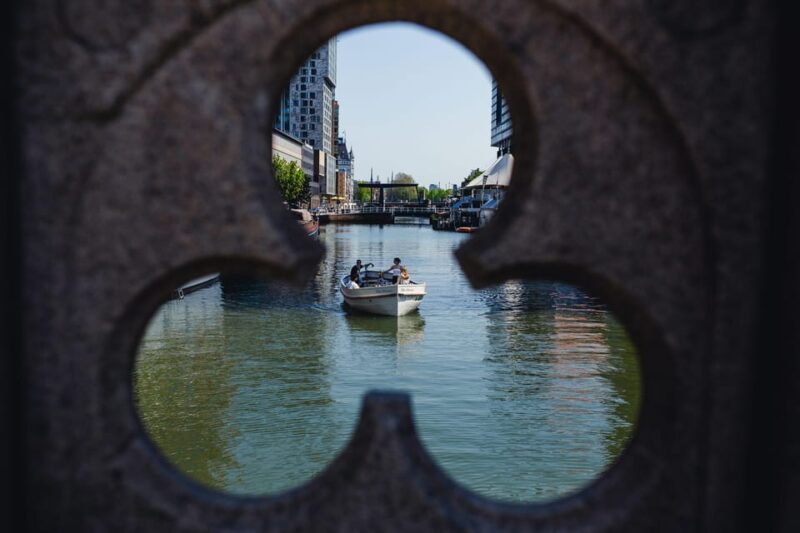 Rotterdam: Maritime District Open Boat Cruise With 1 Drink - Inclusions and Additional Options
