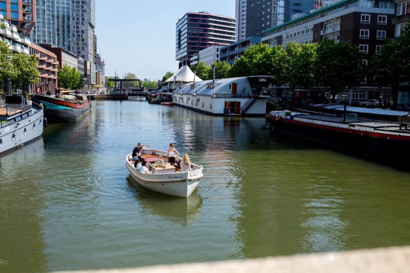 Rotterdam: Maritime District Open Boat Cruise With 1 Drink - Important Information and Accessibility