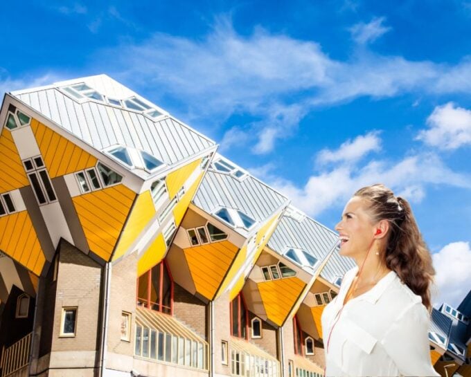 Rotterdam: Walking Tour With Audio Guide on App - Frequently Asked Questions