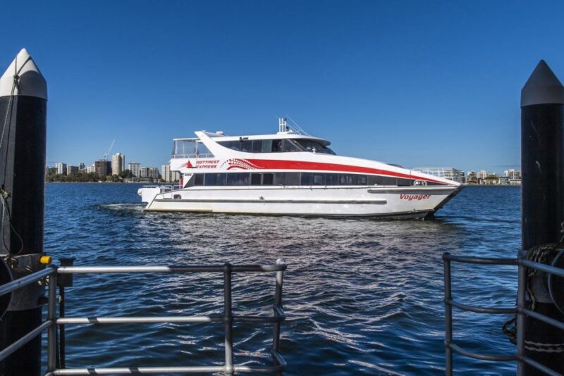 Rottnest Island: Premium Ferry Service With Cheese & Wine - Morning Refreshments Onboard