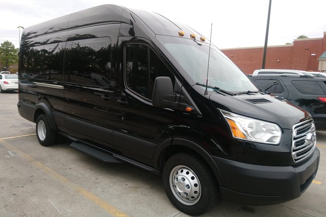 Round Trip 10 PAX Private Shuttle IAH Airport Houston- Galveston. - Pickup and Drop-off