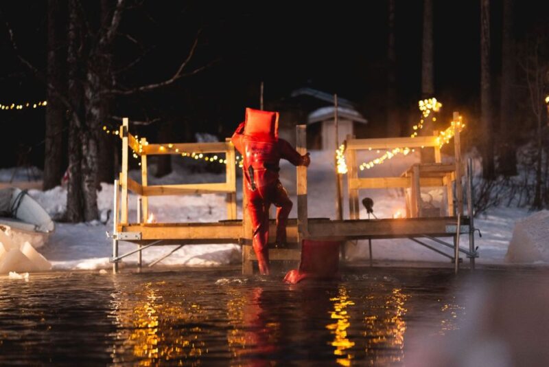 Rovaniemi: Arctic Ice Floating and Northern Lights Tour - Safety and Suitability