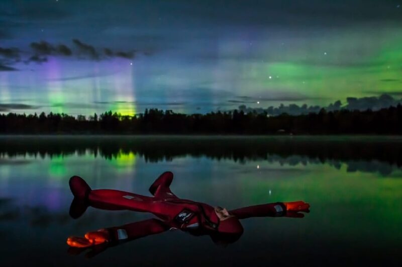 Rovaniemi: Aurora Borealis Autumn Lake Floating Experience - Preparation and Considerations