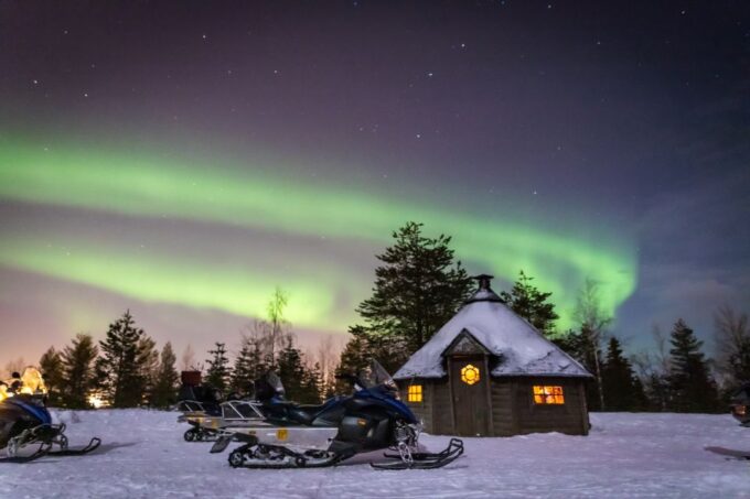 Rovaniemi: Aurora Borealis Snowmobile Safari With Campfire - Opportunity to View Northern Lights