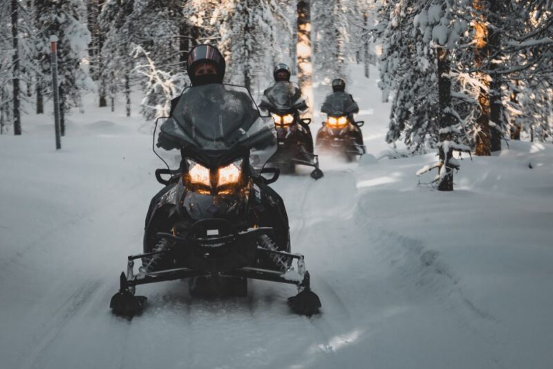 Rovaniemi: Electric Snowmobile Safari to Arctic Wilderness - Pickup and Drop-off Service