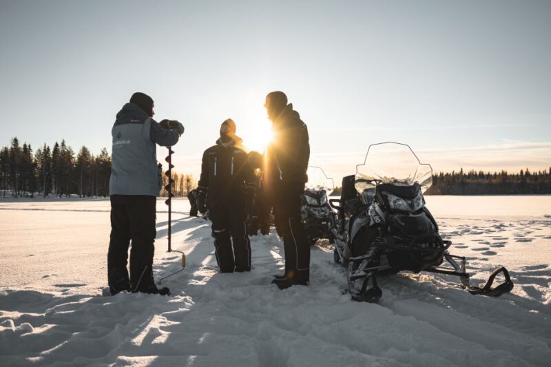 Rovaniemi: Electric Snowmobile Safari Tour With Ice Fishing - Participant Information