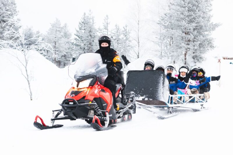 Rovaniemi: Family Snowmobile Safari - Group Size Limits