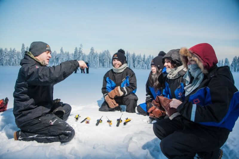 Rovaniemi: Guided Ice Fishing Experience - Overview