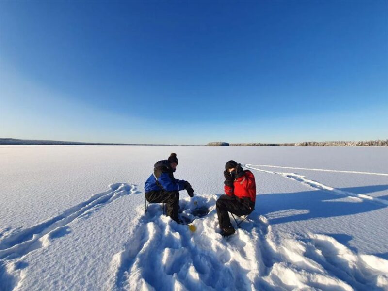 Rovaniemi: Half-Day Snowmobile & Ice Fishing Experience - Included Winter Gear and Equipment