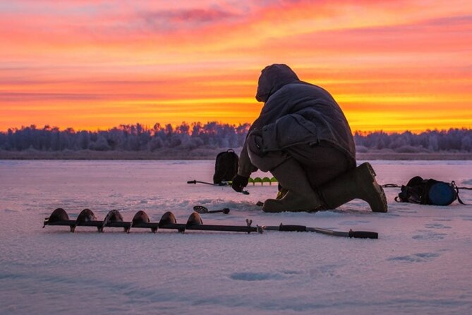 Rovaniemi: Ice Fishing Small Group Tour & Barbeque - Meeting and Pickup
