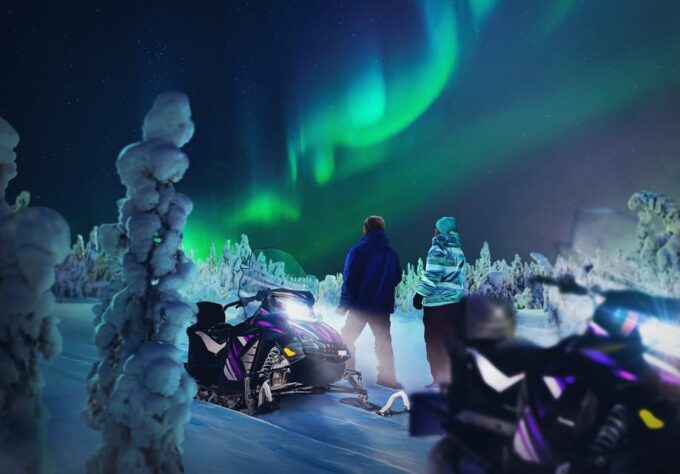Rovaniemi: Northern Lights Tour With Electric Snowmobiles - Activity Duration and Group Size