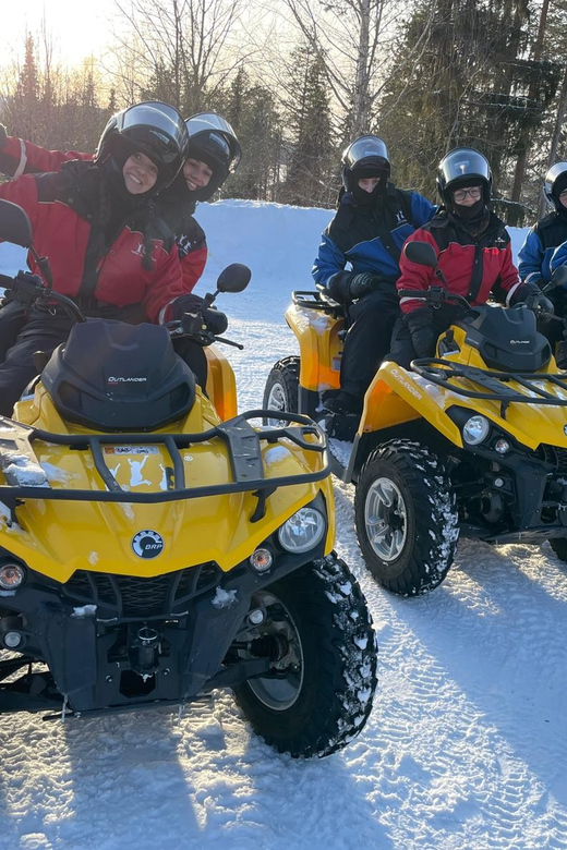 Rovaniemi: Quad Bike Ride and Ice Fishing - Participant Requirements and Restrictions