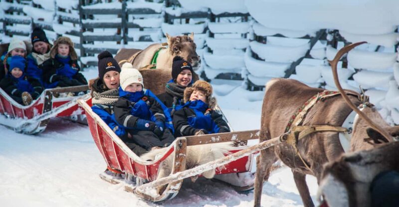 Rovaniemi: Santa Claus Village Tour, Reindeer Ride and Lunch - Good To Know