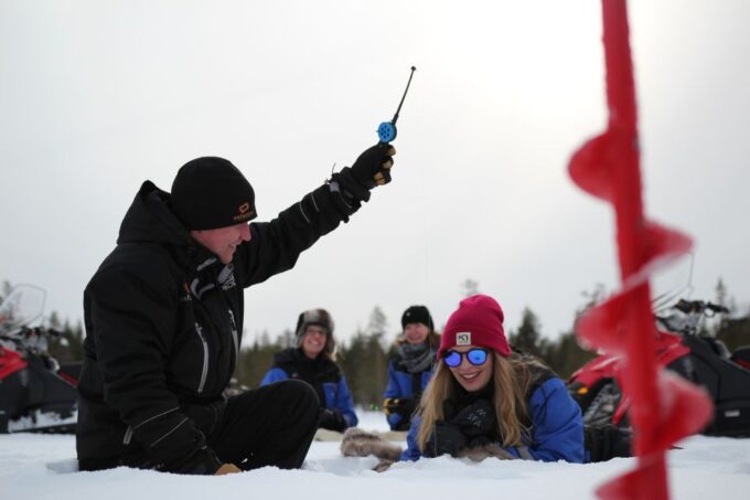Rovaniemi: Snowmobile and Ice Fishing Adventure With Lunch - Tour Overview and Highlights