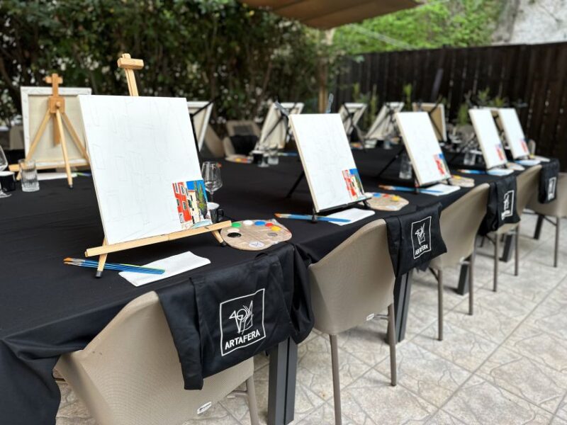 Rovinj: Artafera Painting Workshops - Paint, Wine & More - Good To Know